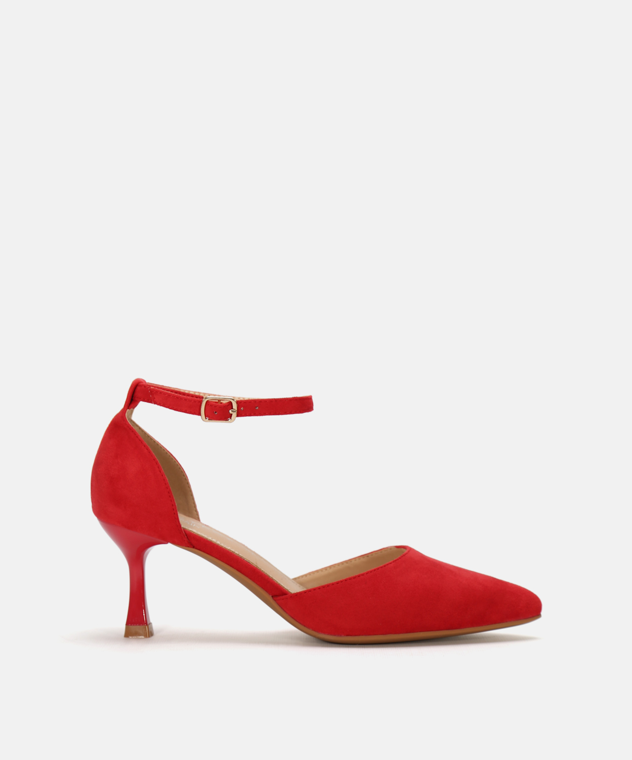 Sapato de salto fino com pulseira image number null